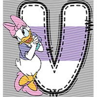 Cartoon letters-CL 433